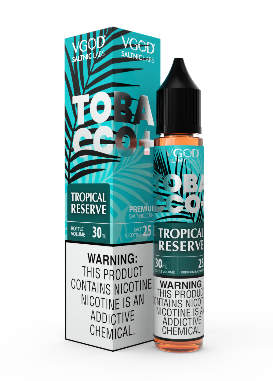 VGOD Tobacco Plus Tropical Reserve SaltNic E-Liquid
